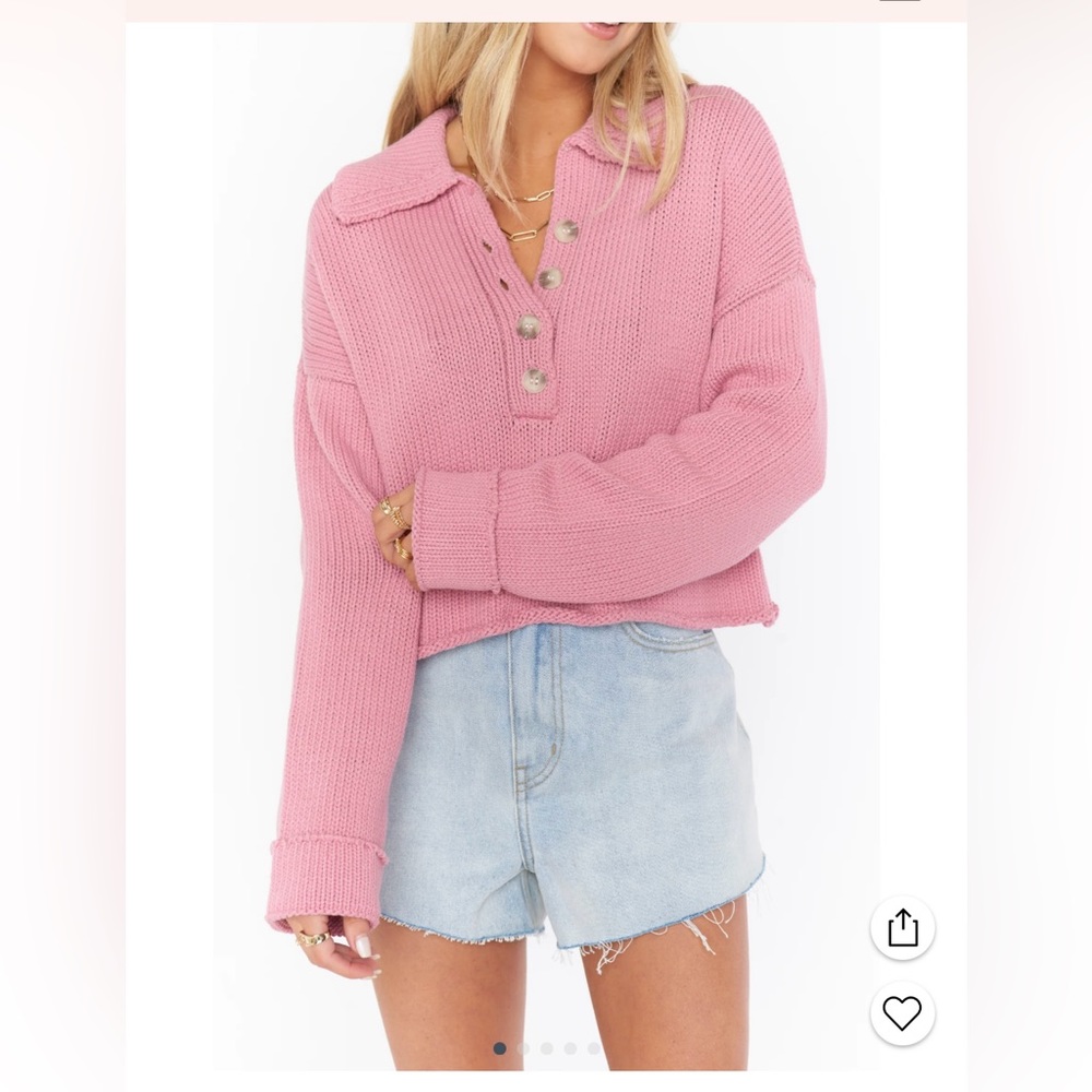 Show Me Your MuMu Crawford Collared Sweater
